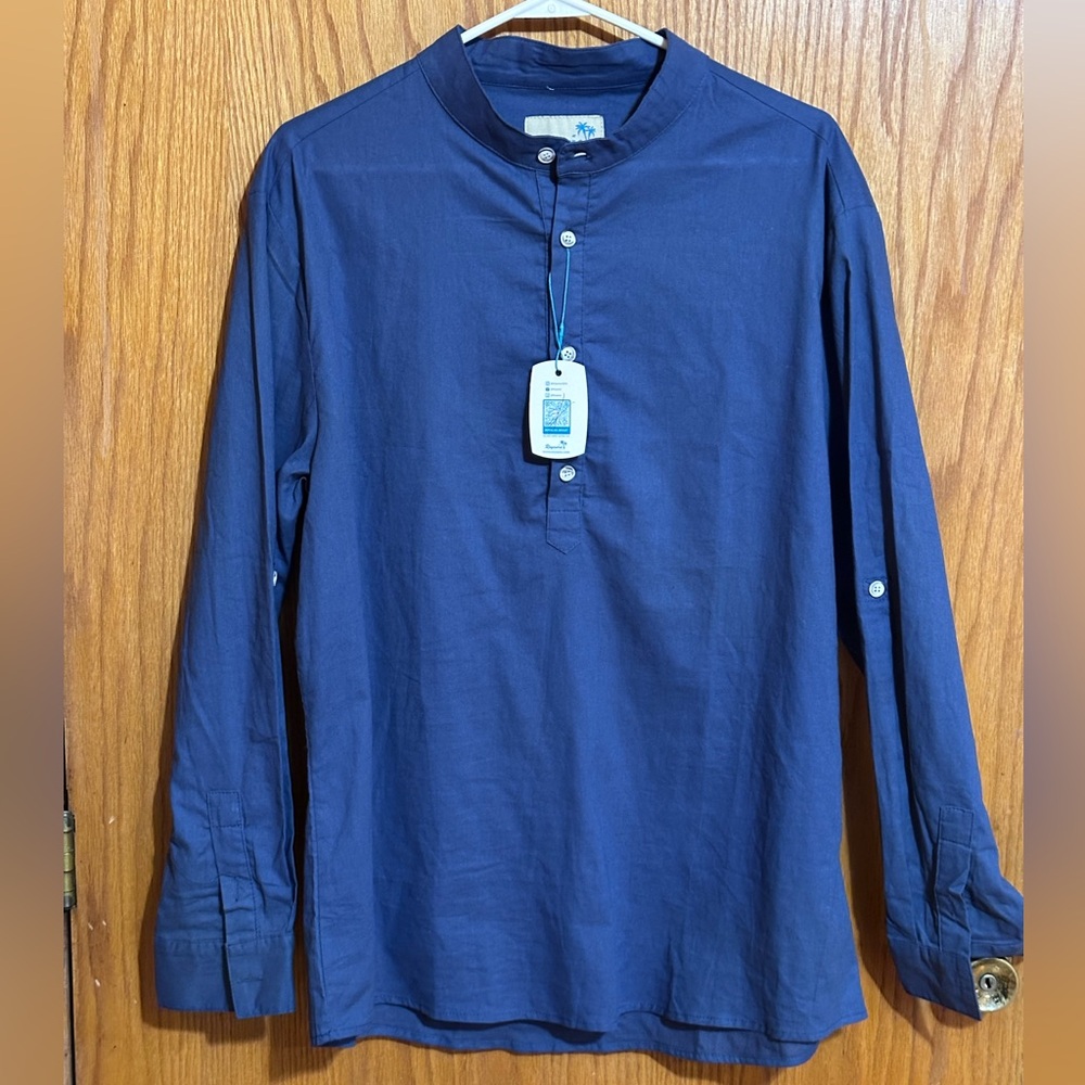 Royaura NWT 100% cotton mens‎ sz large long sleeve